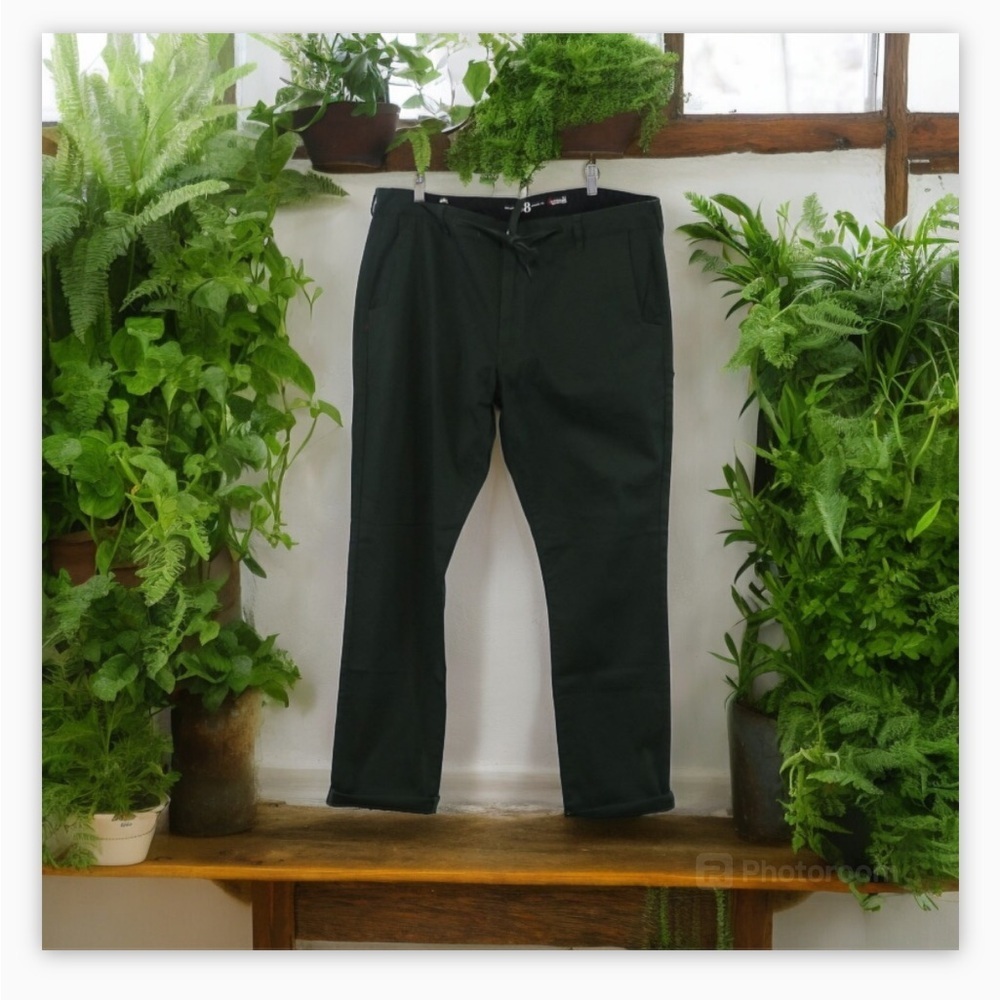 RED DRAGON Apparel- TJ ROGERS ARMY
GREEN trouser-chino-PANT-Unisex-Sz 32-EUC✌️☀️ - Picture 8 of 13